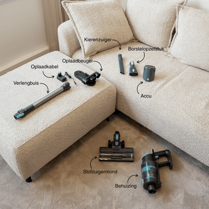 Mevala™  Steelstof zuiger